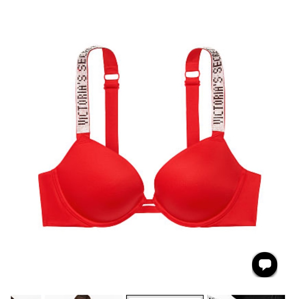 Victoria Secret Shine Strap push-up bra